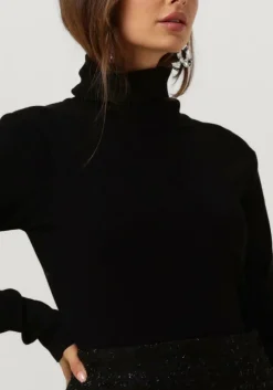 zwarte silvian heach tops & t-shirts t-shirt m/lunga