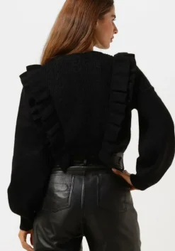 zwarte silvian heach trui maglia m/l - sweater