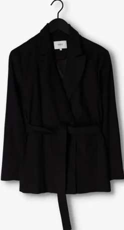 zwarte simple blazer kinsley wv-ten-co-22-3