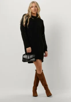 zwarte simple coltrui knit-ac-pl-23-1