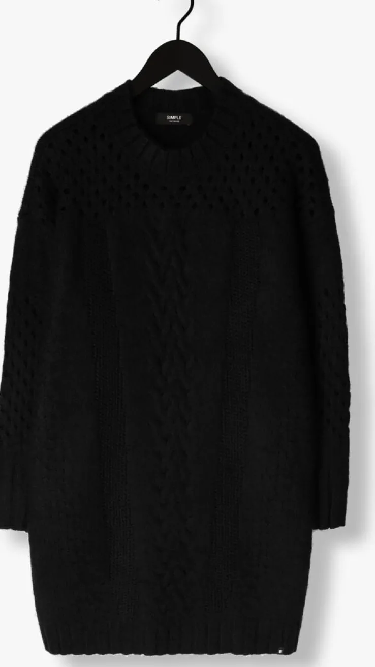 zwarte simple coltrui knit-ac-pl-23-1