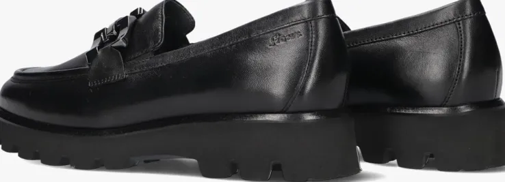 zwarte sioux loafers meredira