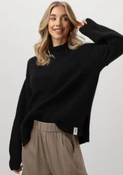 zwarte soeurs de provence coltrui paloma sweater