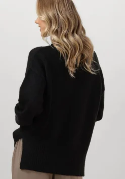 zwarte soeurs de provence coltrui paloma sweater