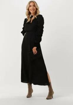 zwarte sofie schnoor maxi jurk s224270