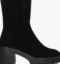 zwarte softwaves enkellaarsjes 8.88.17