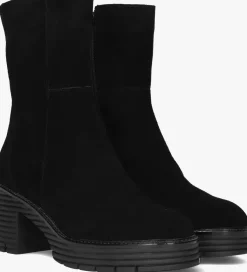 zwarte softwaves enkellaarsjes 8.88.17