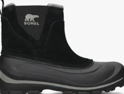 zwarte sorel chelsea boots buxton pull on