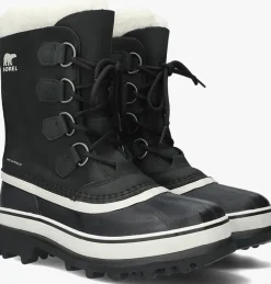 zwarte sorel vachtlaarzen caribou wp