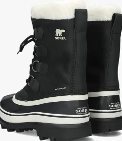 zwarte sorel vachtlaarzen caribou wp