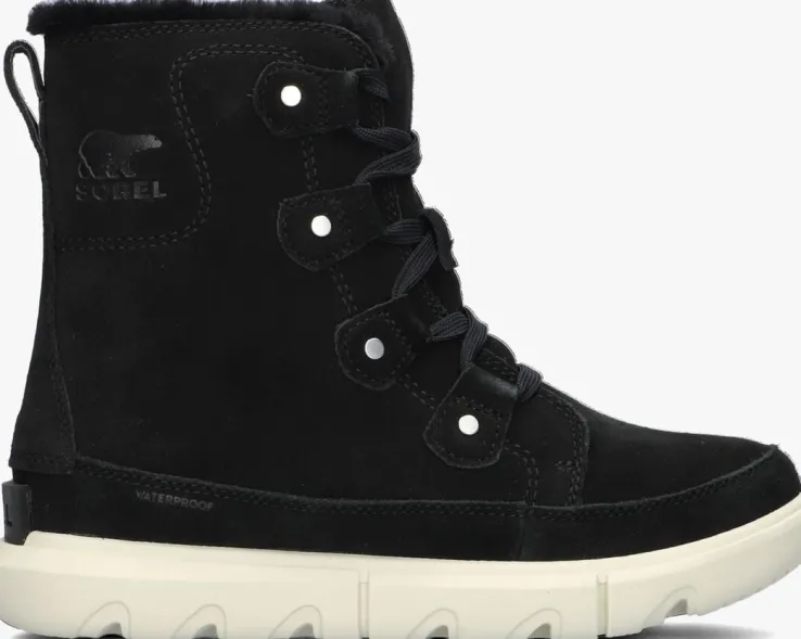 zwarte sorel veterboots explorer next joan wp