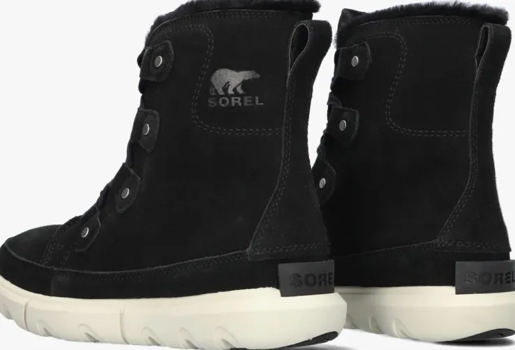 zwarte sorel veterboots explorer next joan wp