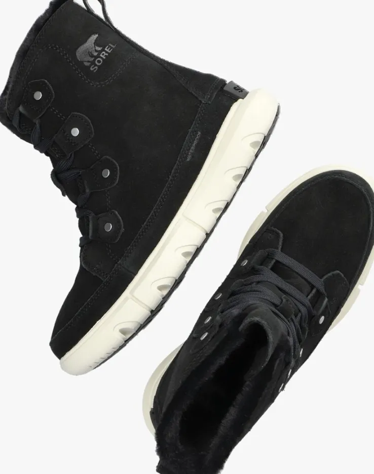zwarte sorel veterboots explorer next joan wp