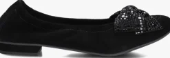 zwarte stefano lauran ballerina's 21105