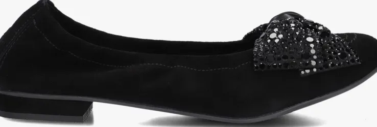 zwarte stefano lauran ballerina's 21105