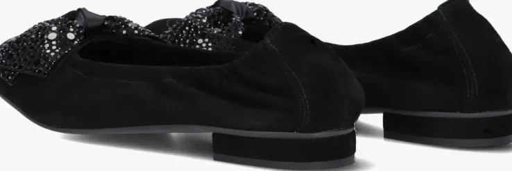 zwarte stefano lauran ballerina's 21105