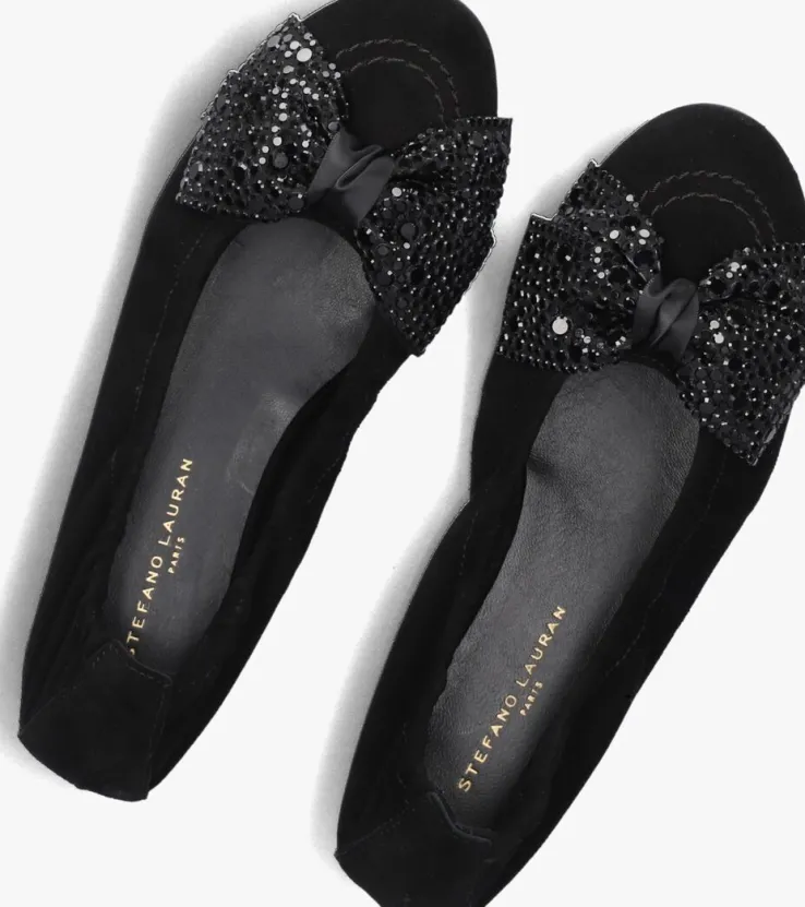 zwarte stefano lauran ballerina's 21105