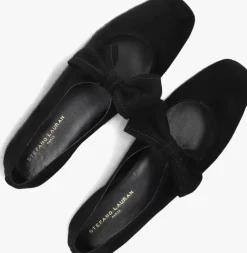 zwarte stefano lauran ballerina's bailarina lazo