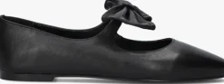 zwarte stefano lauran ballerina's bailarina lazo