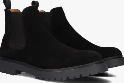 zwarte stefano lauran chelsea boots 7327