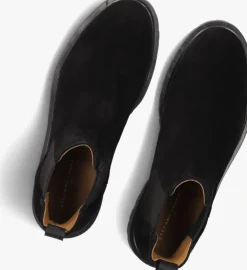zwarte stefano lauran chelsea boots 7327