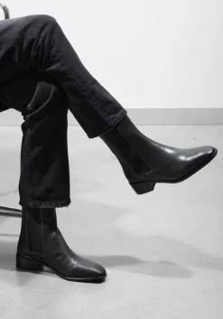 zwarte stefano lauran chelsea boots botin plano