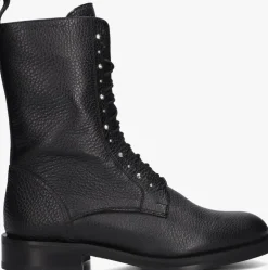 zwarte stefano lauran enkellaarsjes b5666