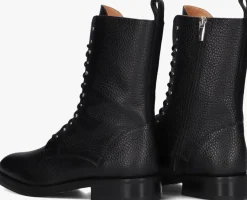 zwarte stefano lauran enkellaarsjes b5666