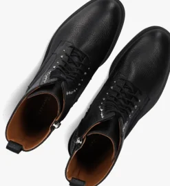 zwarte stefano lauran enkellaarsjes b5666