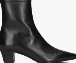 zwarte stefano lauran enkellaarsjes brenda 7