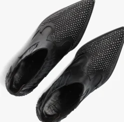 zwarte stefano lauran enkellaarsjes 9706r