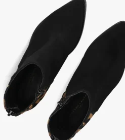 zwarte stefano lauran enkellaarsjes 22103