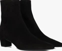 zwarte stefano lauran enkellaarsjes brenda 7