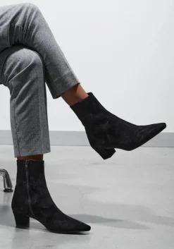 zwarte stefano lauran enkellaarsjes brenda 7