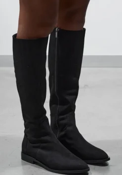 zwarte stefano lauran hoge laarzen s3304