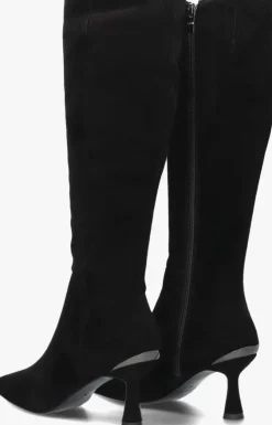 zwarte stefano lauran hoge laarzen bota