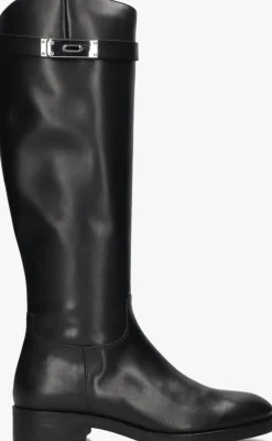 zwarte stefano lauran hoge laarzen 599-09