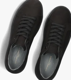 zwarte stefano lauran lage sneakers lj2503