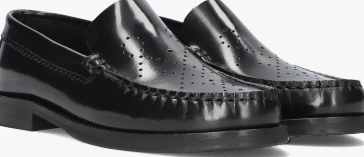 zwarte stefano lauran loafers s3260
