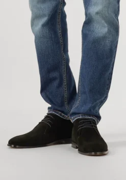 zwarte stefano lauran nette schoenen sl124h501