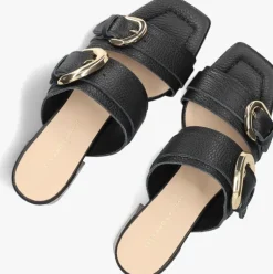 zwarte stefano lauran sandalen met hak 23118