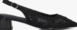 zwarte stefano lauran slingbacks d24059