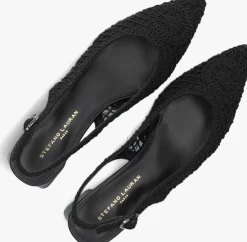 zwarte stefano lauran slingbacks d24059