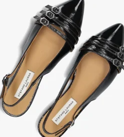 zwarte stefano lauran slingbacks 15600154