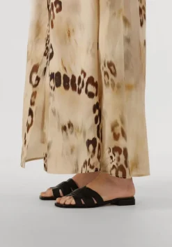 zwarte stefano lauran slippers 24050