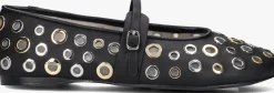 zwarte steve madden ballerina's rejoice-s