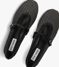 zwarte steve madden ballerina's rejoice-m