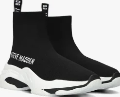 zwarte steve madden hoge sneakers jmaster