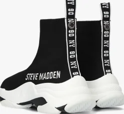 zwarte steve madden hoge sneakers jmaster