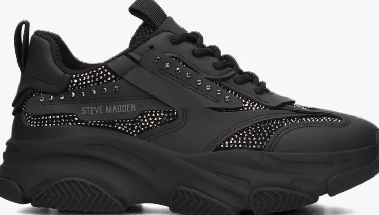zwarte steve madden lage sneakers jpossession-r